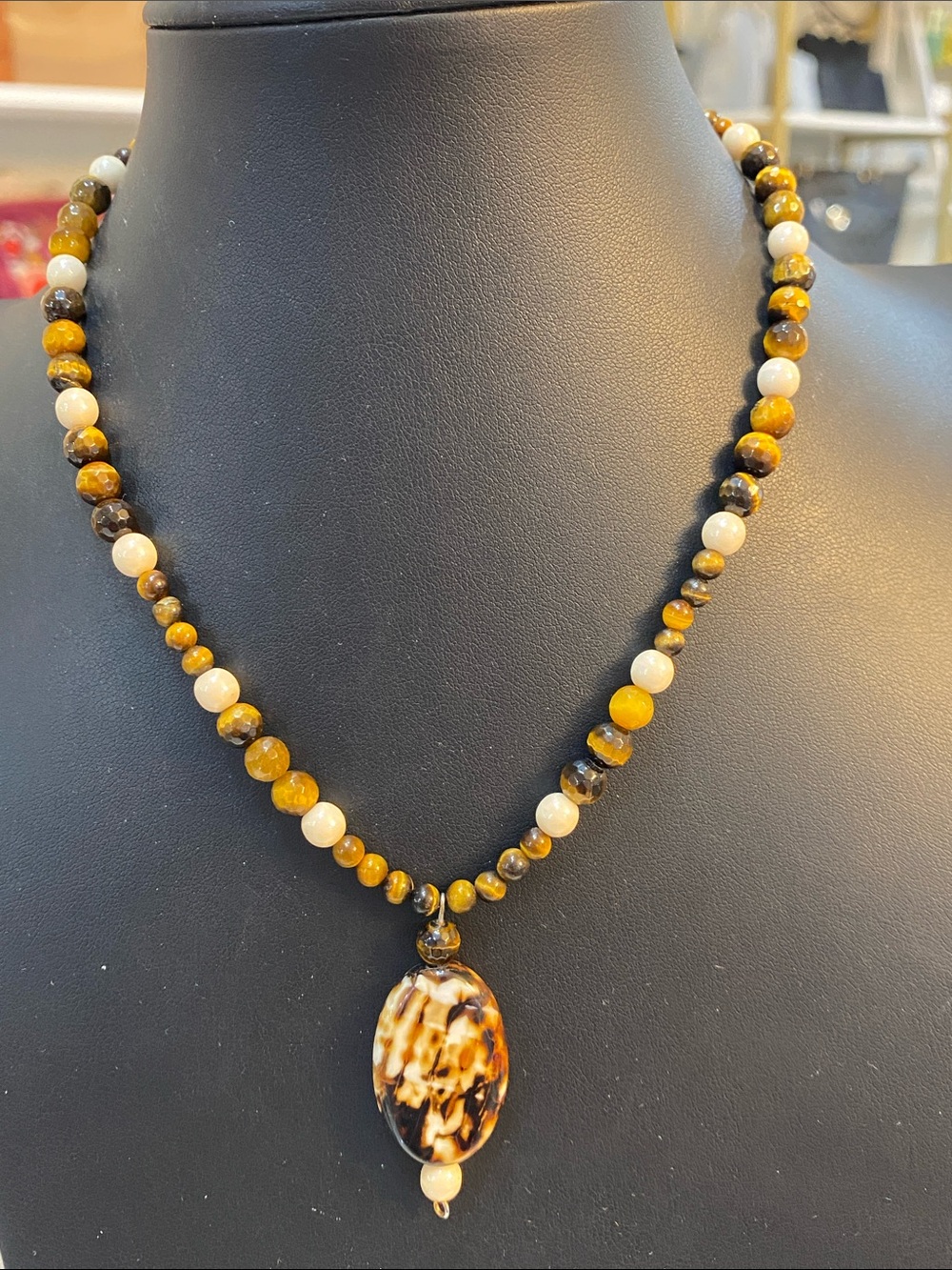 Stone necklace